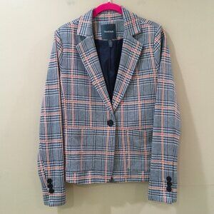 ModCloth Blazer Plaid Houndstooth